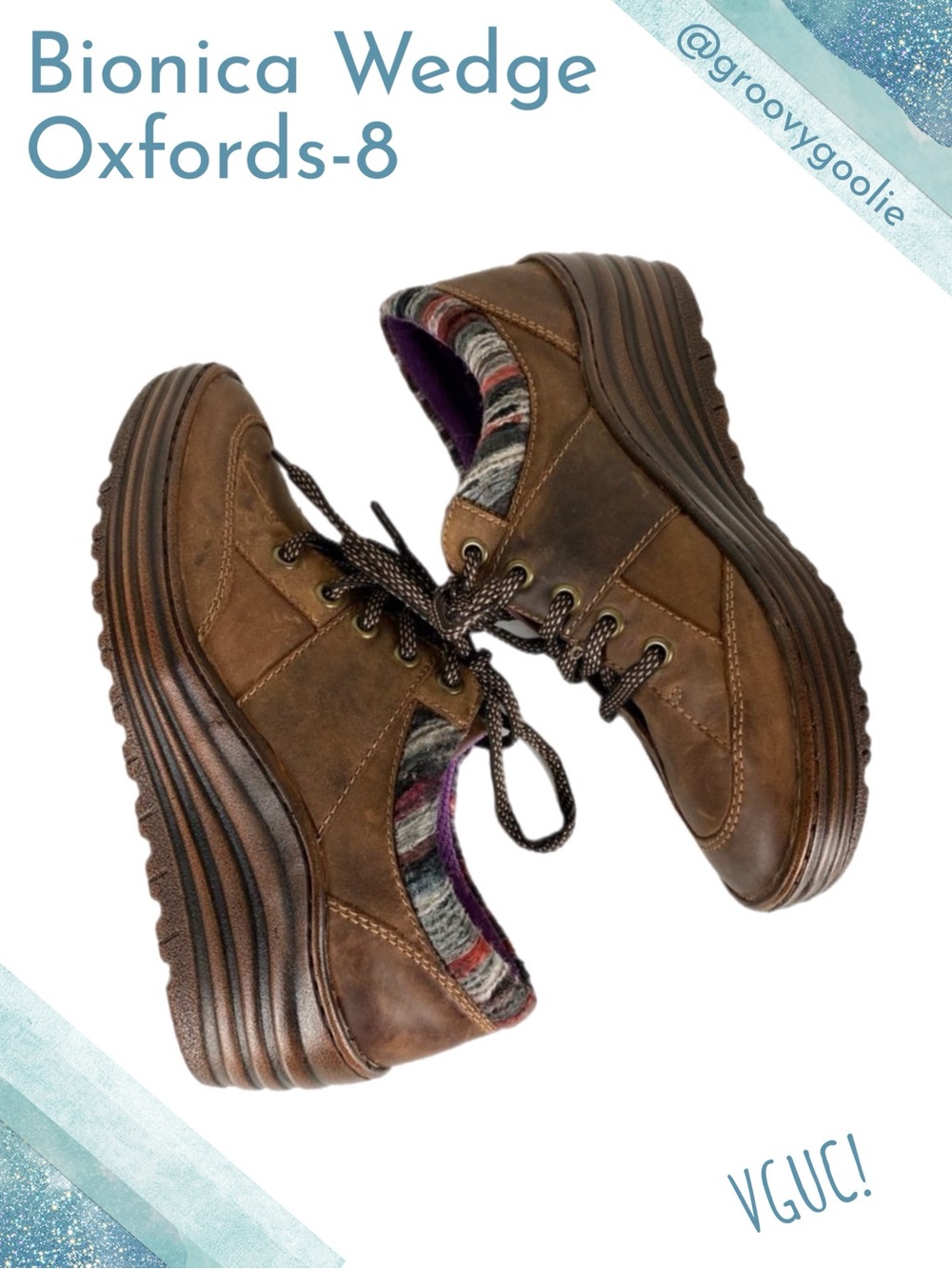 Bionica Wedge Oxfords/ Sneakers 8